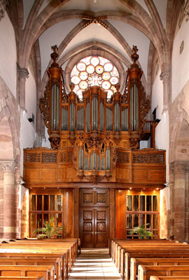 Orgue Silbermann de Strasbourg Saint Thomas